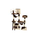 Kattenkrabpaal met Speel- en Slaapplekken Beige Bruin – Pet-Star Barcelona