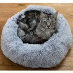 Katten- en Kleine Honden Donutbed Lichtgrijs 60 cm – PROCYON PS-14127 - Afbeelding 4