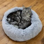 Katten- en Kleine Honden Donutbed Lichtgrijs 60 cm – PROCYON PS-14127 - Afbeelding 3