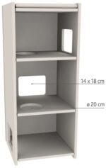 Krabtoren met Sisal Krabvlakken en Ligplek – Trixie Juno - Afbeelding 6
