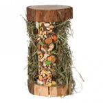 Houten Hooihouder met Bergweidehooi – Trixie 60198-TRXI