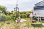 Mobiele Hondenafrastering Zwart voor Tuin en Camping – Trixie 39539-TRXI - Afbeelding 6