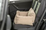 Hondenautostoel met Uitneembaar Kussen in Taupe – Trixie 13220-TRXI - Afbeelding 5