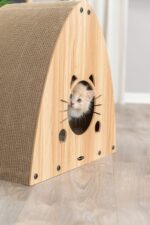 Kattenkrabhuis van Krabkarton en MDF met Kattenkruid – Trixie 48025-TRXI - Afbeelding 5
