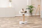 Kattenkrabpaal met Gevoerde Ligplek Grijs – Trixie Dalia - Afbeelding 4