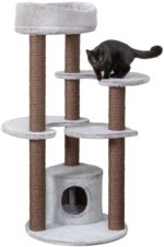 Bruine Kattenkrabpaal met Ligplaatsen en Sisalstammen – Trixie Afonso - Afbeelding 3