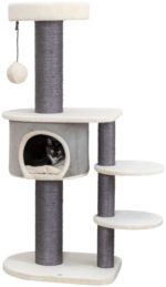 Kattenkrabpaal met Mand, Grot en Speelbal – Trixie Marcello - Afbeelding 2