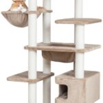 Kattenkrabpaal XXL voor Grote Katten Taupe – Trixie Brunna