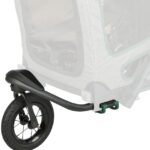Jogger-ombouwset met zwenkbaar voorwiel voor hondenfietskar – Trixie 12801-TRXI