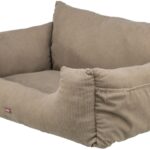 Dubbele Hondenautostoel Taupe – Trixie 13221-TRXI