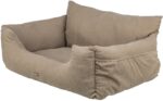 Dubbele Hondenautostoel Taupe – Trixie 13221-TRXI