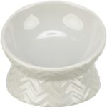 Kattenvoerbak Ergonomisch Verhoogd Lichttaupe – Trixie 24808-TRXI
