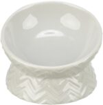 Kattenvoerbak Ergonomisch Verhoogd Lichttaupe – Trixie 24808-TRXI