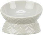 Kattenvoerbak Ergonomisch Verhoogd Lichttaupe – Trixie 24808-TRXI - Afbeelding 2