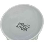 Keramische Voer- en Waterbak met Verhoogde Vorm Grijs – Trixie Yum Yum - Afbeelding 3
