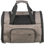 Draagrugzak voor Hond en Kat met Uitneembare Bodemplaat Bruin Beige – Trixie Shiva - Afbeelding 2
