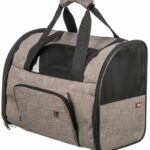Draagrugzak voor Hond en Kat met Uitneembare Bodemplaat Bruin Beige – Trixie Shiva
