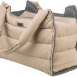 Honden- en Kattendraagtas met Teddypluchen Inzet, Blush – Trixie Gina