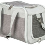 Grijze Draagtas voor Hond en Kat met Afneembare Schouderriem – Trixie Libby