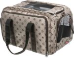 Honden- en Kattendraagtas met Uitklapbare Zijde Beige Bruin – Trixie Maxima - Afbeelding 3