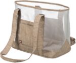 Honden- en Kattentransporttas met Uitneembare Bodemplaat Zand – Trixie Mary
