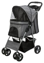 Honden- en Kattenbuggy met 4 Wielen, Taupe – Trixie 28959-TRXI
