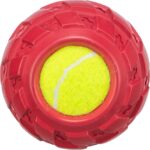 Honden Speelbal met Band van Natuurrubber 7,5 cm – Trixie 33196-TRXI - Afbeelding 2