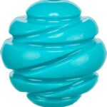 Stevige Drijvende Hondenbal van TPR in Petrol – Trixie Super Strong Ball