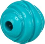 Stevige Drijvende Hondenbal van TPR in Petrol – Trixie Super Strong Ball - Afbeelding 2