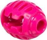 Roze Rugbybal voor Honden, drijvend, 8,5 cm – Trixie Soft & Strong Rugby - Afbeelding 2
