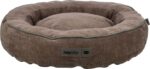 Rond Orthopedisch Hondenbed met Memory-effect, Bruin, – Trixie Vital Bed Lennox