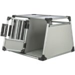 Dubbele Honden-Transportbox met Uitneembare Scheidingswand – Trixie 39345-TRXI - Afbeelding 2