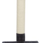 Katten Krabpaal met Jute en Pluche in Platinagrijs – Trixie Batres