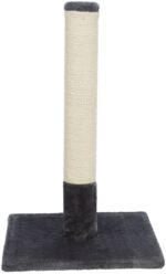 Katten Krabpaal met Jute en Pluche in Platinagrijs – Trixie Batres