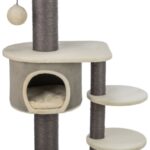 Kattenkrabpaal met Mand, Grot en Speelbal – Trixie Marcello