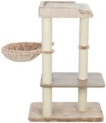 Krabpaal met Knus Bed in Taupe – Trixie Sienna - Afbeelding 2