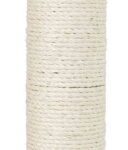 Krabstam voor Wandmontage met Sisal en Pluche in Grijs en Naturel – Trixie 49929-TRXI