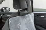 Smalle Autostoelbeschermdeken Grijs-Zwart – Trixie 13242-TRXI - Afbeelding 3