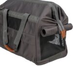 Zwart-grijze Draagtas voor Hond en Kat tot 10 kg – Trixie Finlay - Afbeelding 5