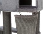 Kattenkrabpaal met Klimzak en Zijrampe Grijs – Trixie Active - Afbeelding 4