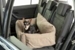 Dubbele Hondenautostoel Taupe – Trixie 13221-TRXI - Afbeelding 6
