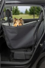 Hondenautostoelhoes voor Achterbank met Hoge Zijkanten – Trixie 13230-TRXI - Afbeelding 2