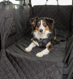 Autostoelbeschermhoes voor Honden met Verlengde Ligruimte Zwart – Trixie 13232-TRXI - Afbeelding 2