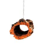 Kurken Schommelring met RVS-ketting voor Vogels – Ollesch OL-294000