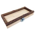 Vogel Zitplank van Natuurlijk Hout 20 x 10 cm – Ollesch OL-519000