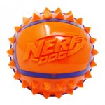 TPR Hondenbal met LED-verlichting in Blauw en Oranje – NERF DOG VP6924E-HAG