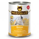 Wolfsblut VetLine Skin Dieetnatvoer voor Volwassen Honden met Witvis 395 g