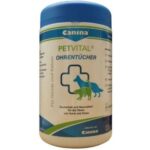 Oordoekjes voor Honden 120 Stuks – Canina Pharma PETVITAL